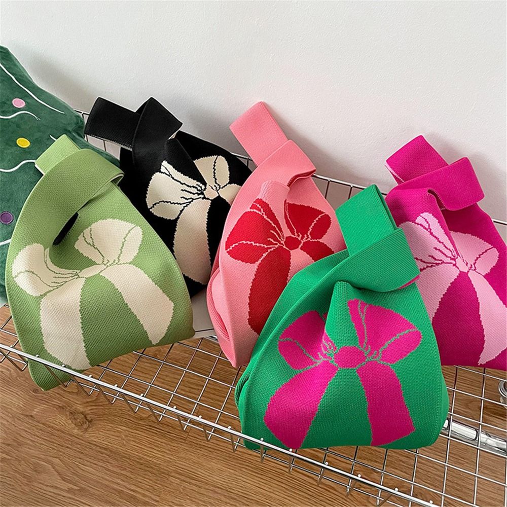 Women Hand Bags Sale - Hot Sale Handmade Knit Handbag Reusable