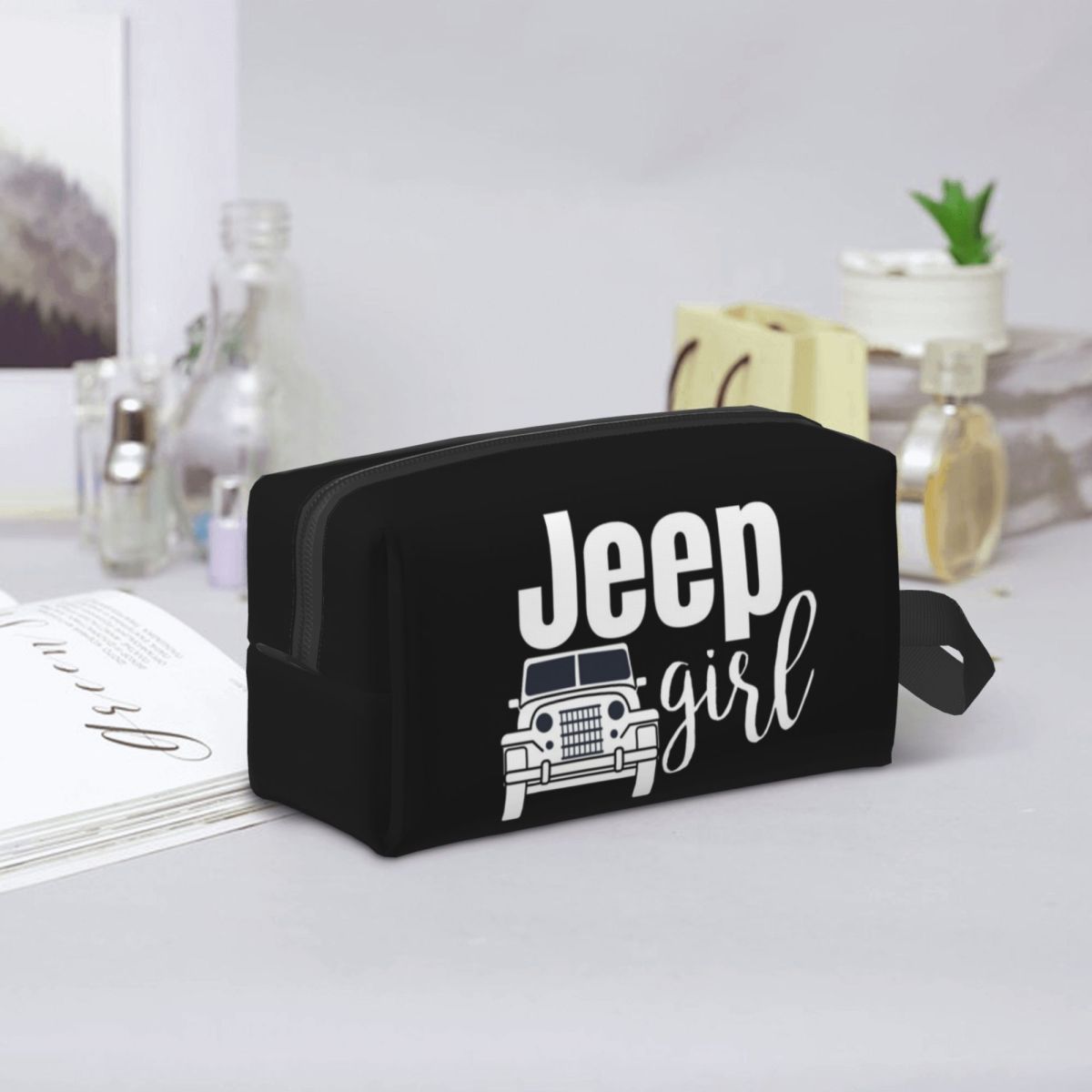 Women'S Jeep Bags - Jeep Girl Makeup Bag Cosmetic Organizer