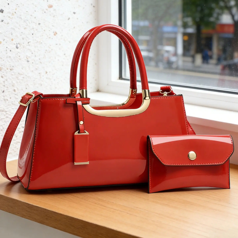 Women'S Crossbody Bags - Women's Handbag Set, Light Luxury PU