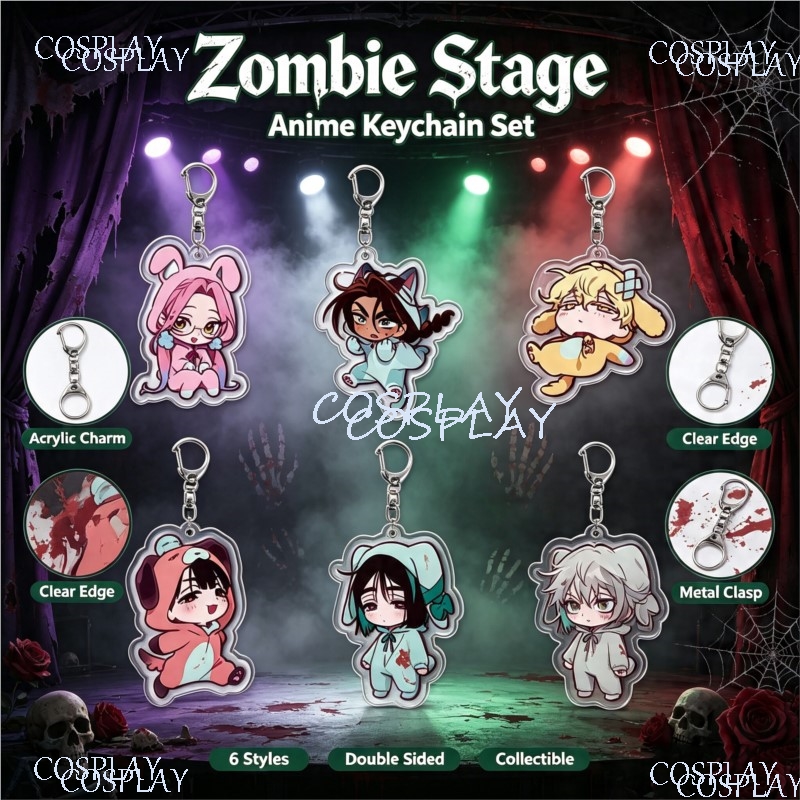 Women Bags Accessories - Zombie Stage SUA MIZI Fashion Keychain