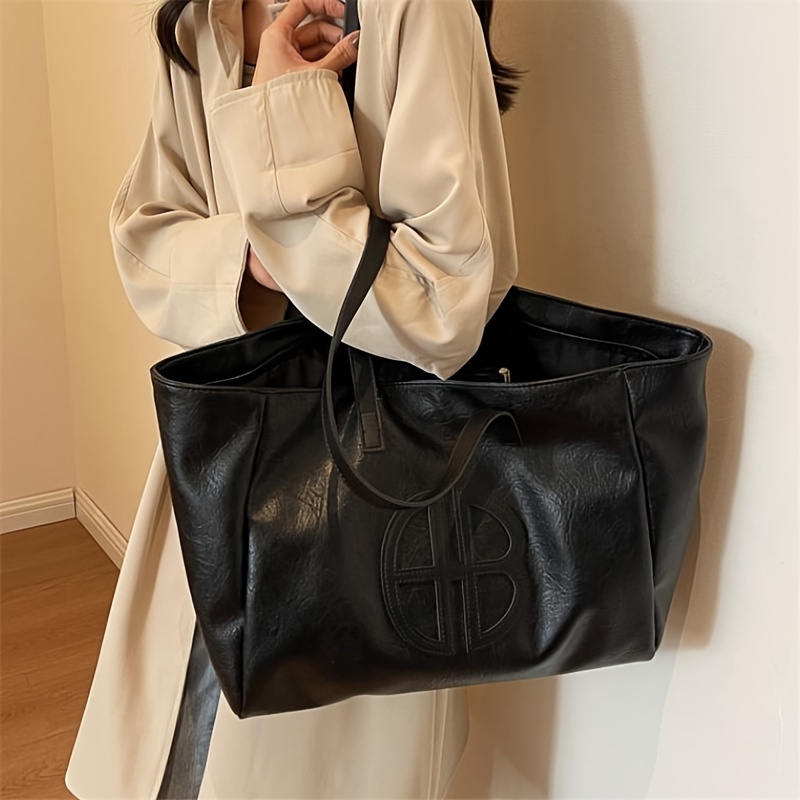 Women Bags Zip - Chic Large Capacity Women's Tote Bag