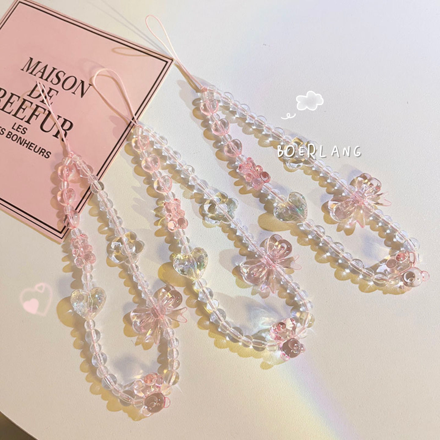Women Bags Accessories - Cellphone Lanyard Keychain Woman Girl Korean