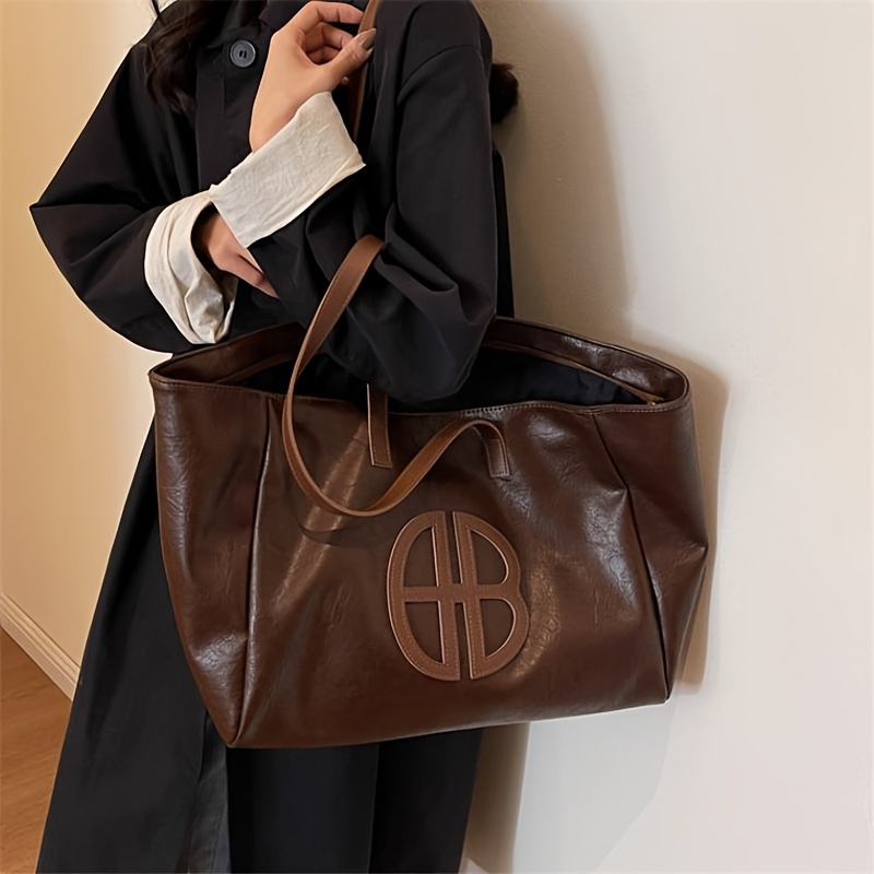 Women Bags Zip - Chic Large Capacity Women's Tote Bag