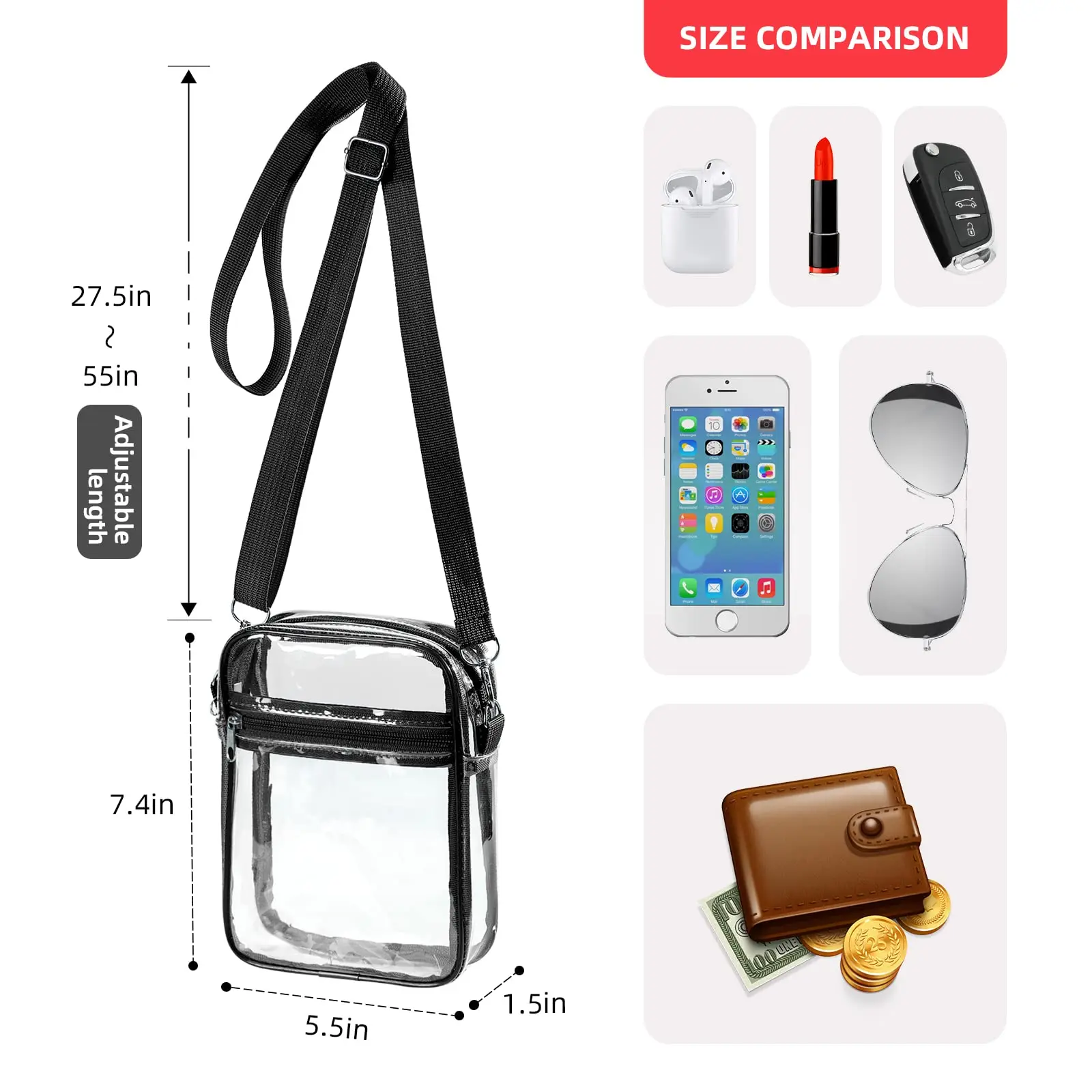 Women Clear Shoulder Bag Stadi - огляд і ціна Women Bags Polene