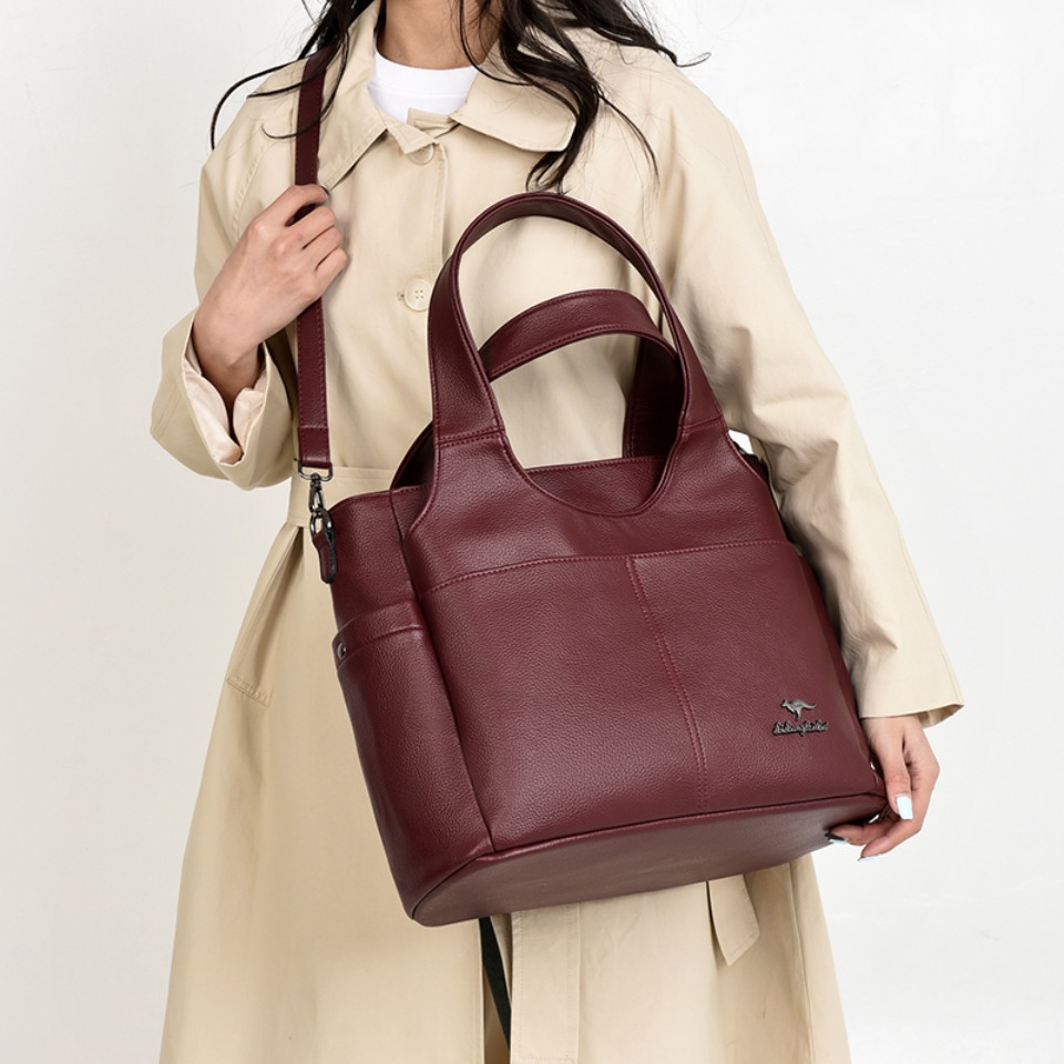 Soft Leather Tote Bag 3 Main C - огляд і ціна Women Bags Polene