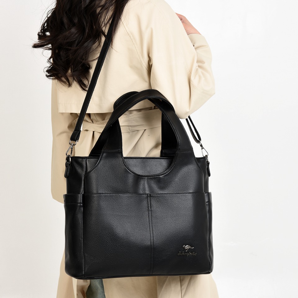 Soft Leather Tote Bag 3 Main C - огляд і ціна Women Bags Polene
