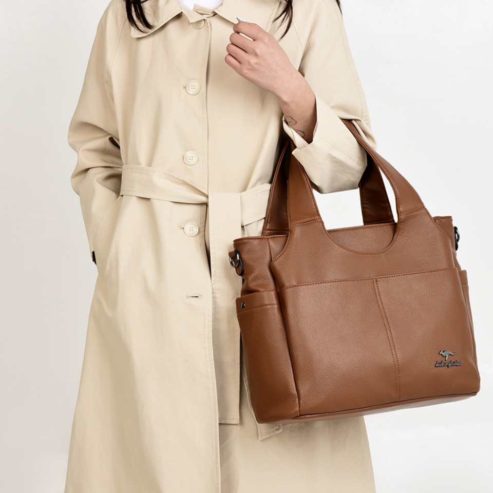 Soft Leather Tote Bag 3 Main C - огляд і ціна Women Bags Polene