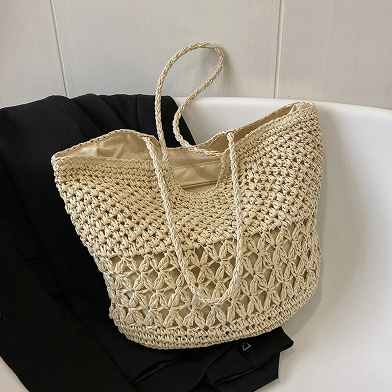 Casual Design Straw Weave Bags - огляд і ціна Women'S Tote Bags Designer