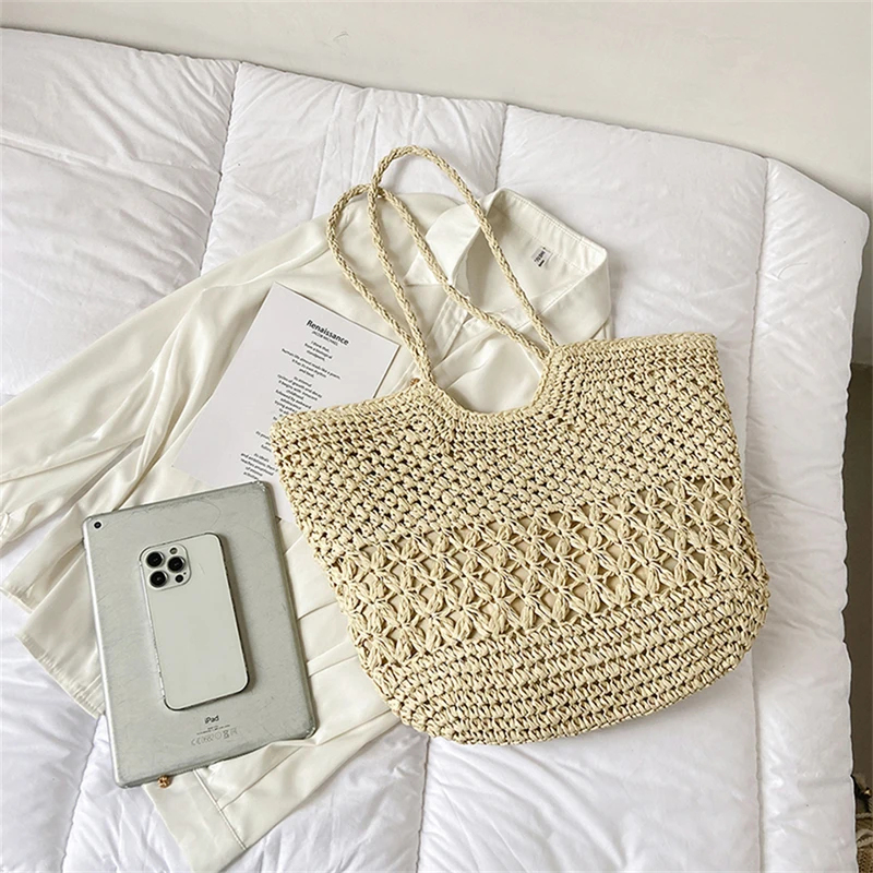 Casual Design Straw Weave Bags - огляд і ціна Women'S Tote Bags Designer