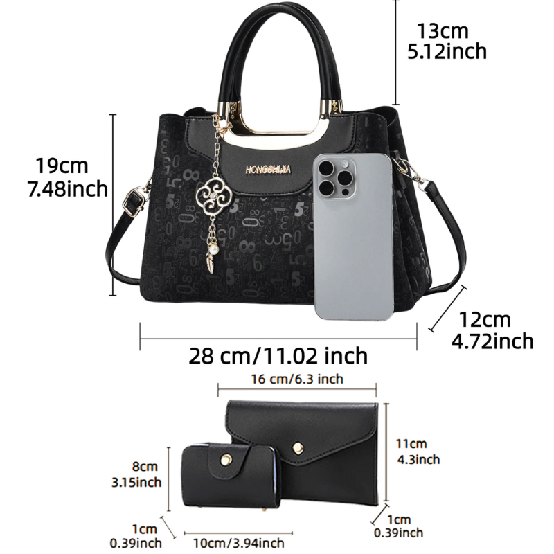 3-piece Fashion Women's Handba - огляд і ціна Women'S Crossbody Bags
