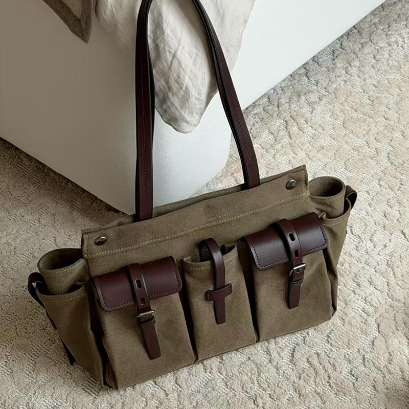 Vintage Canvas Leather Multi-p - огляд і ціна Women'S Tote Bags Designer