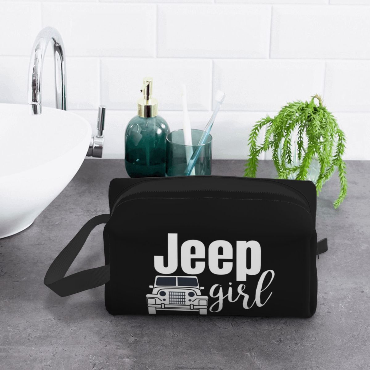 Jeep Girl Makeup Bag Cosmetic  - огляд і ціна Women'S Jeep Bags