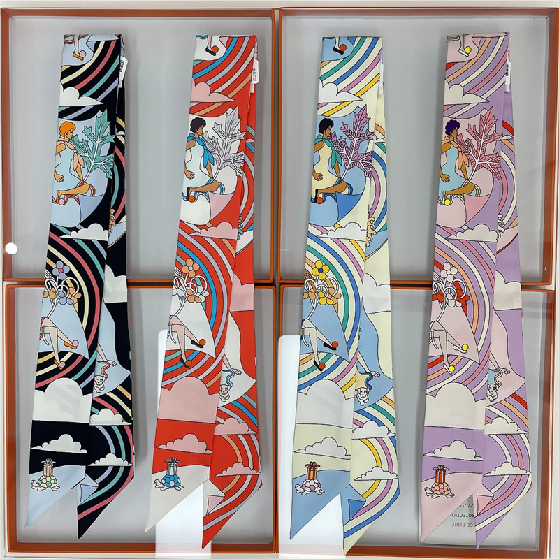 Women 100% Mulberry Silk Scarf - огляд і ціна Women Bags Polene