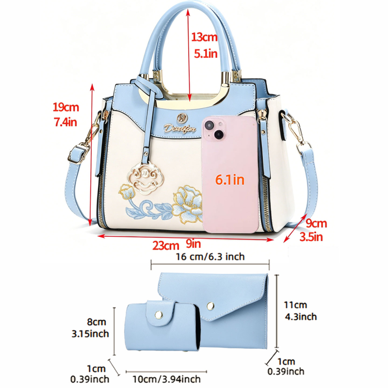 3-piece set of high-quality em - огляд і ціна Women Bags Work