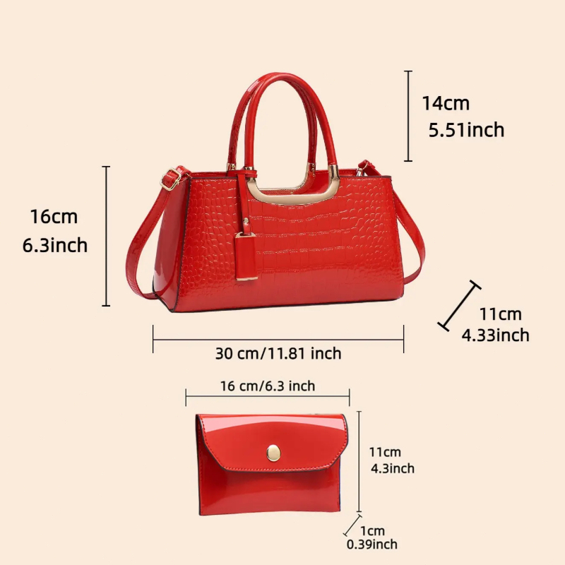 Women's Handbag Set, Light Lux - огляд і ціна Women'S Crossbody Bags