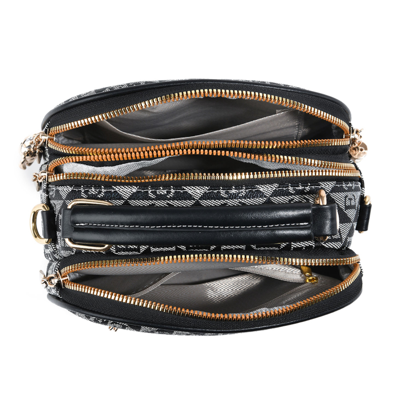 3-piece letter print mini roun - огляд і ціна Women'S Crossbody Bags