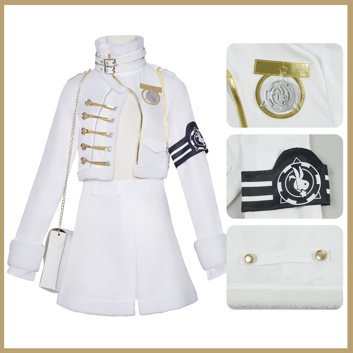 Anime Game Youk Blanc Cosplay  - огляд і ціна Women Bags Accessories