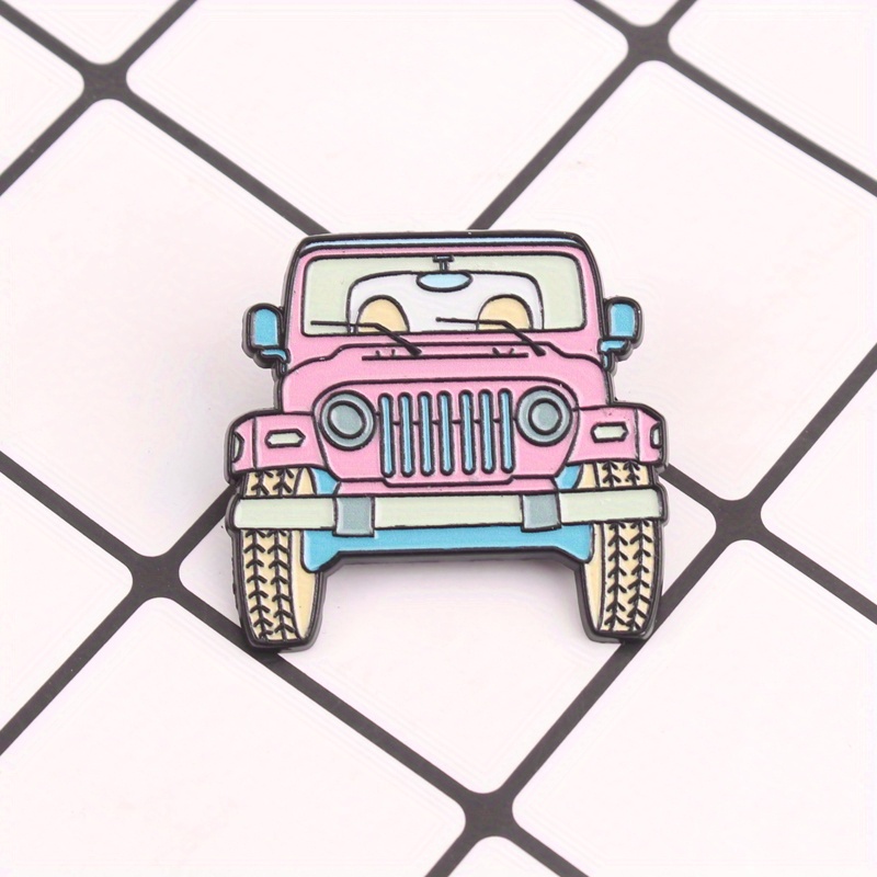 Adorable Pink Jeep Cartoon Ena - огляд і ціна Women'S Jeep Bags