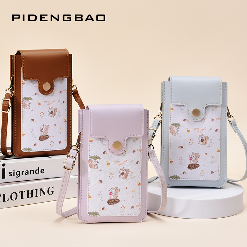 New Cute Squirrel Pattern Touc - огляд і ціна Women Bags Leather