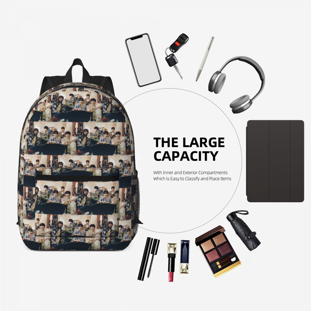 Boy Next Door KPOP Backpack Da - огляд і ціна Women Bags Next