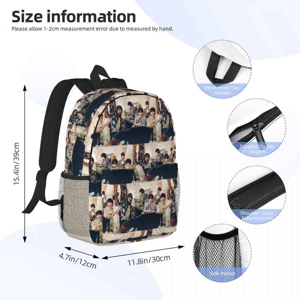 Boy Next Door KPOP Backpack St - огляд і ціна Women Bags Next