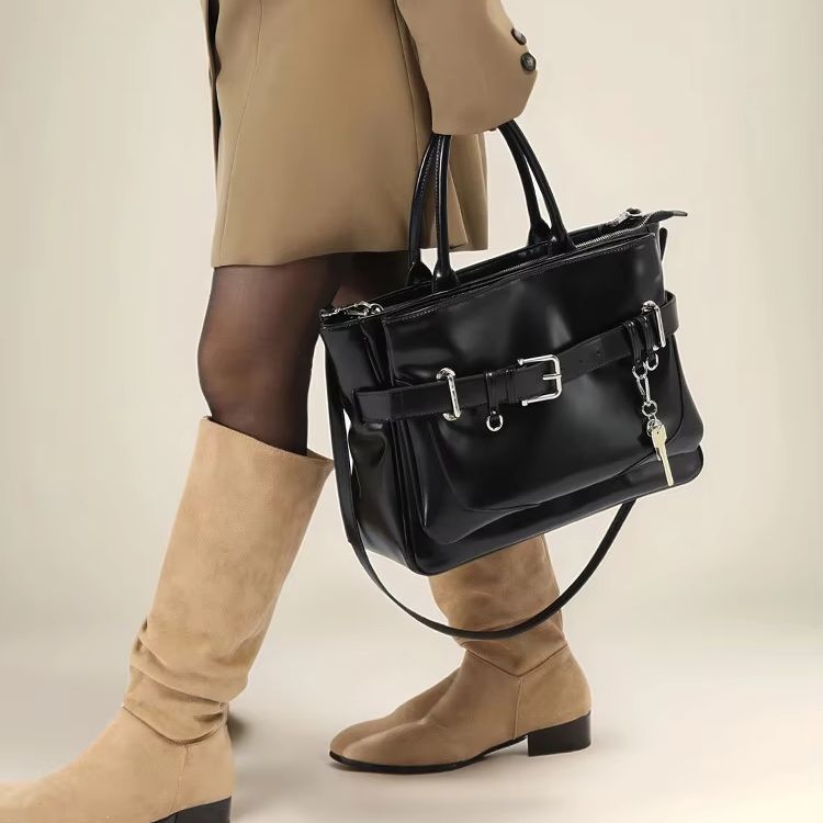 Casual Large-Capacity Shoulder - огляд і ціна Women Bags Leather