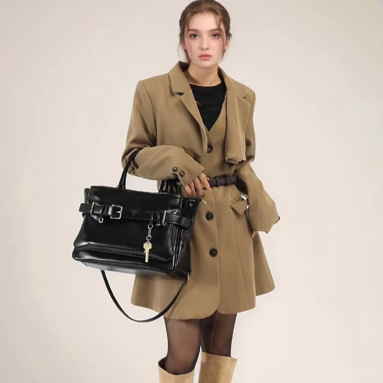 Casual Large-Capacity Shoulder - огляд і ціна Women Bags Leather