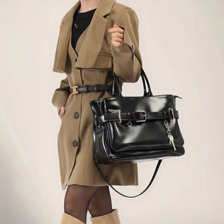 Casual Large-Capacity Shoulder - огляд і ціна Women Bags Leather