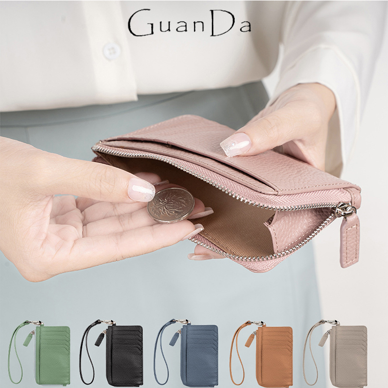 Real Leather Woman Coin Purse  - огляд і ціна Women Bags Zip