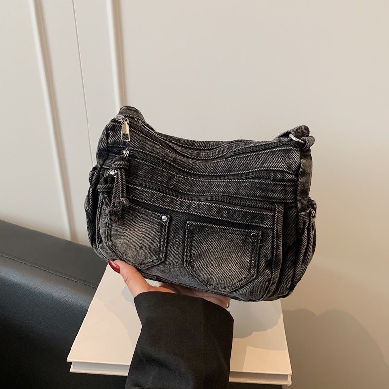 Korean Fashion Washed Denim Co - огляд і ціна Women'S Kipling Bags