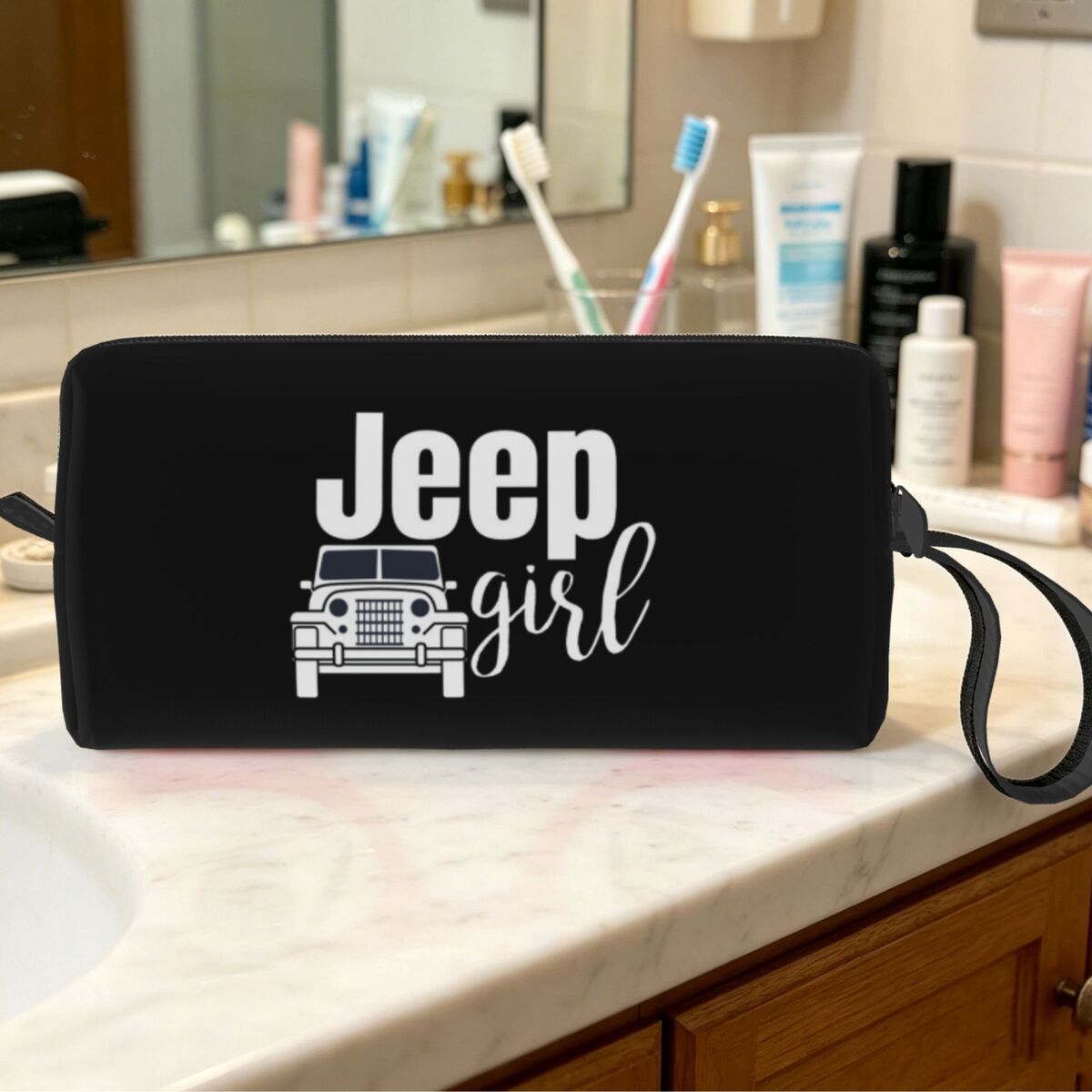 Jeep Girl Makeup Bag Cosmetic  - огляд і ціна Women'S Jeep Bags