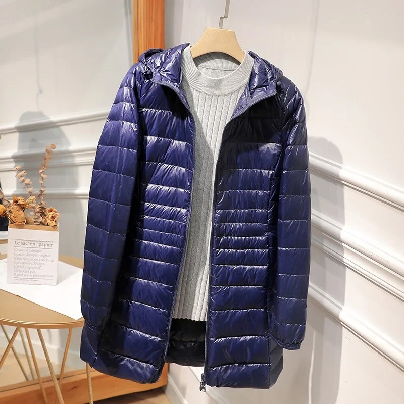 Female Long Down Jacket Light  - огляд і ціна Women Bags For Office