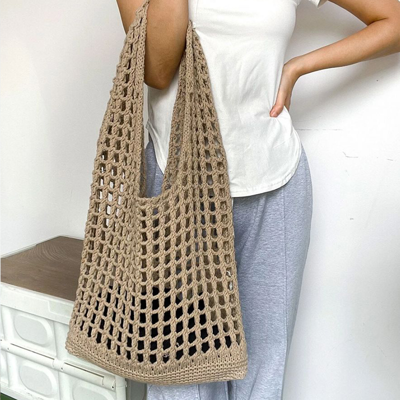 Fashion Crochet Bags for Women - огляд і ціна Crochet Market Bag
