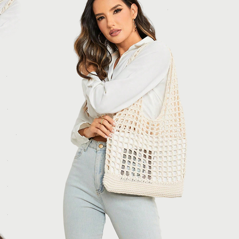 Fashion Crochet Bags for Women - огляд і ціна Crochet Market Bag