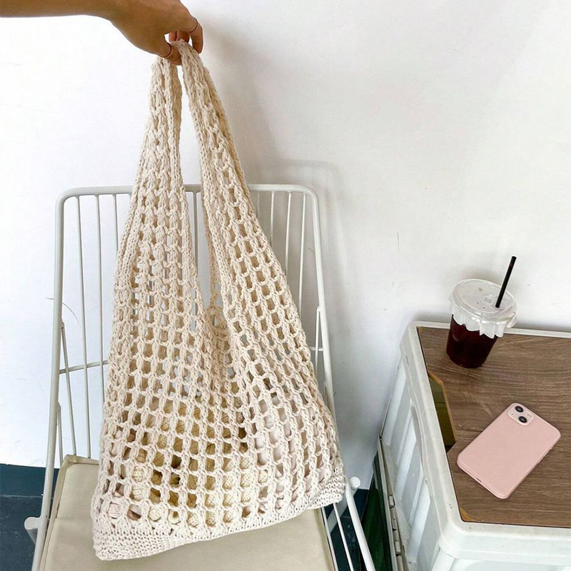 Fashion Crochet Bags for Women - огляд і ціна Crochet Market Bag