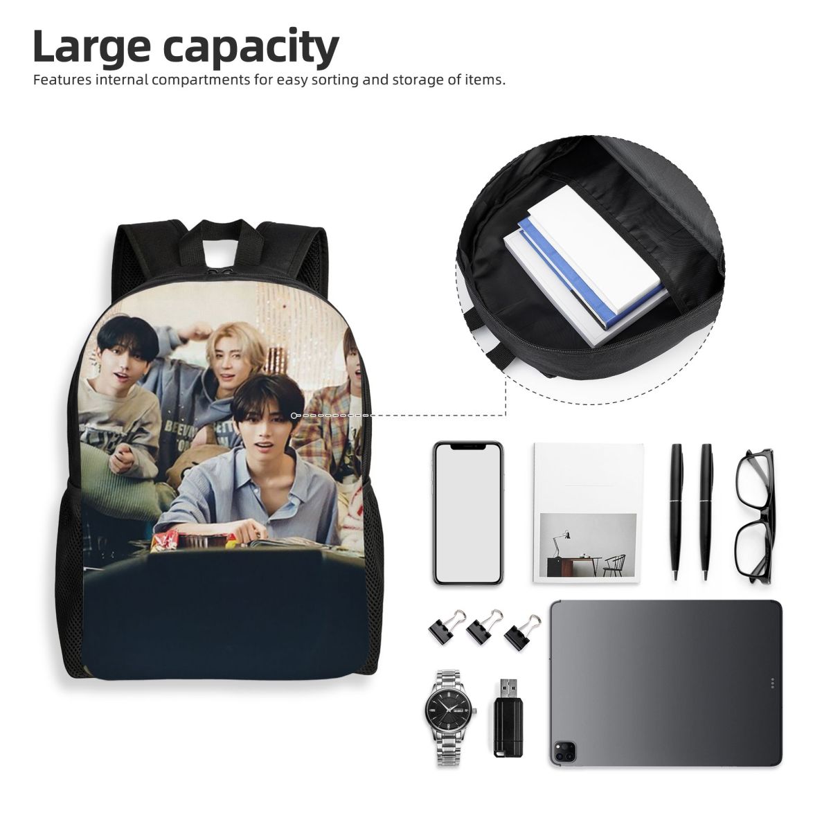 Boy Next Door KPOP Student Bac - огляд і ціна Women Bags Next