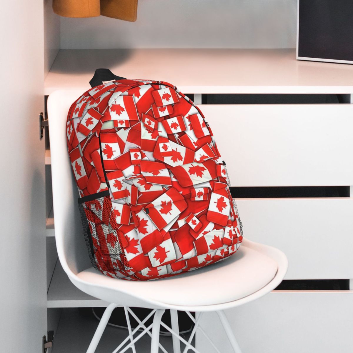 Canada Flag Pattern Backpack H - огляд і ціна Women Bags Canada Sale