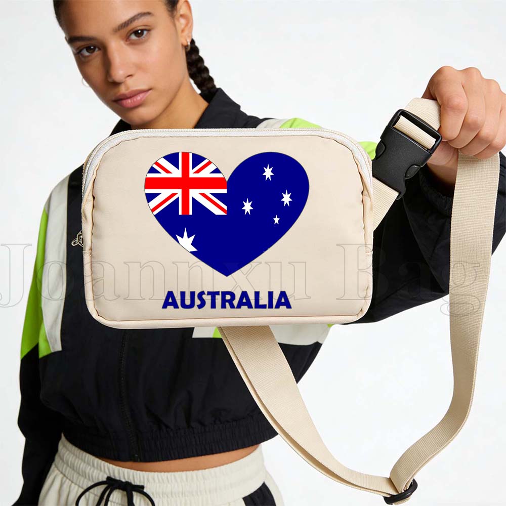 Australia Flag Fanny Pack Spor - огляд і ціна Women Bags Australia