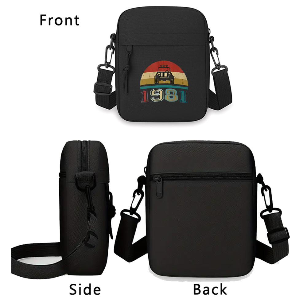 Jeep vintage car design 1981 o - огляд і ціна Women'S Jeep Bags