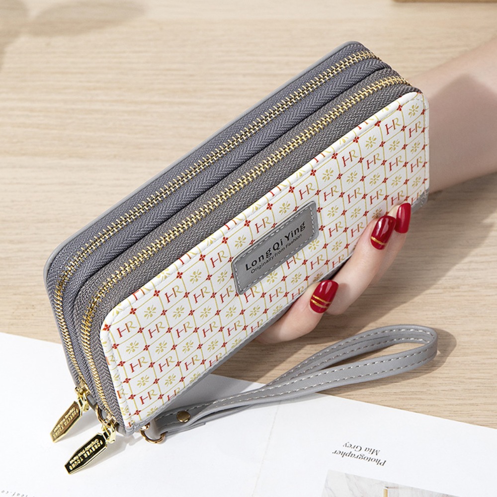 New PU Leather Female Long Wal - огляд і ціна Women Bags Zip