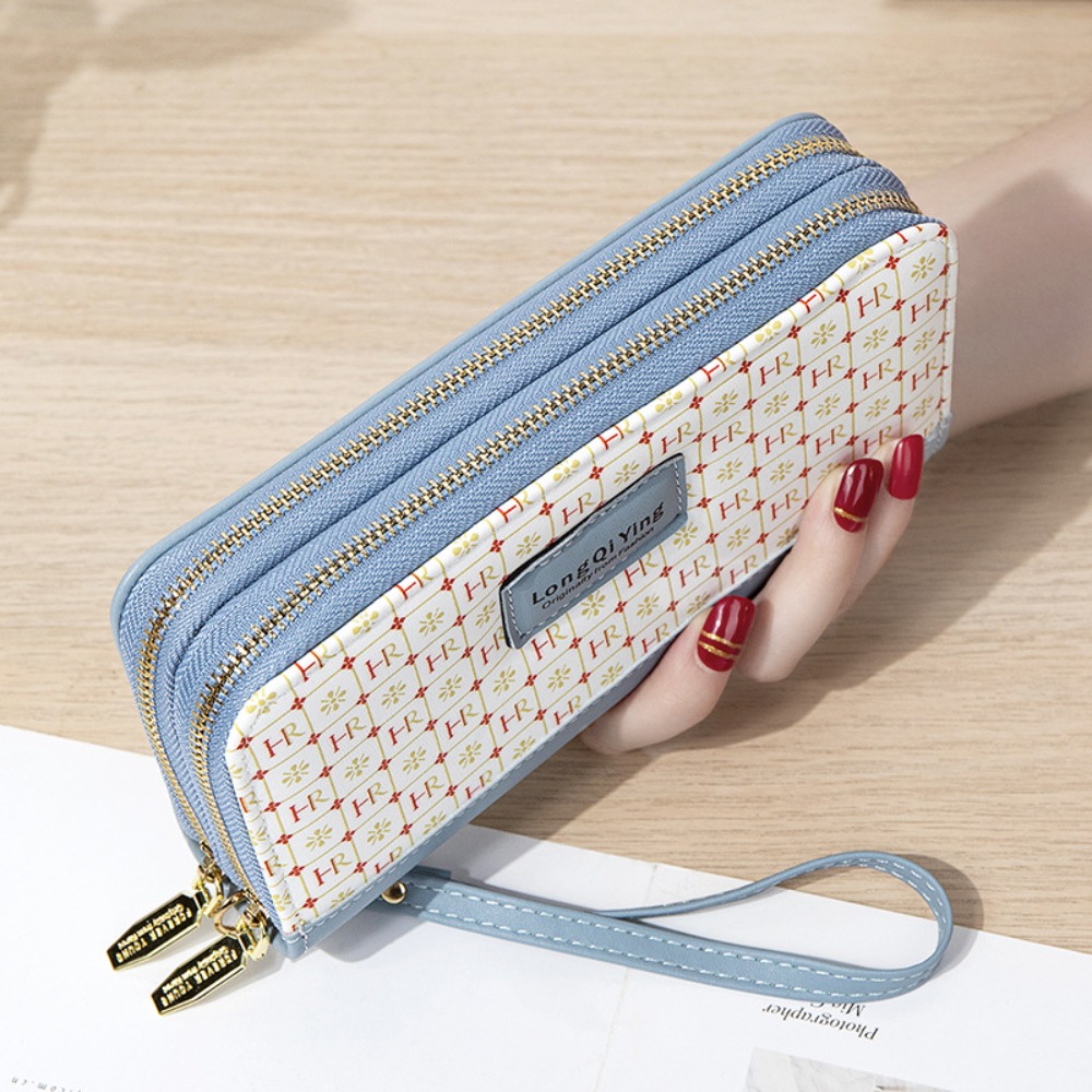 New PU Leather Female Long Wal - огляд і ціна Women Bags Zip