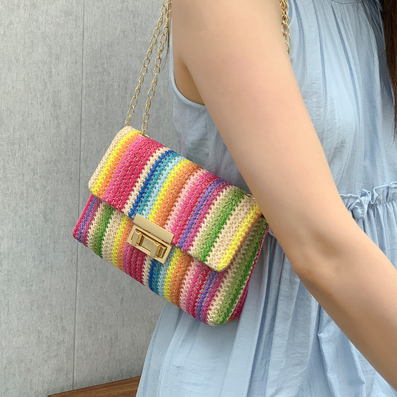 Women Summer Beach Rainbow Str - огляд і ціна Women Bags Polene
