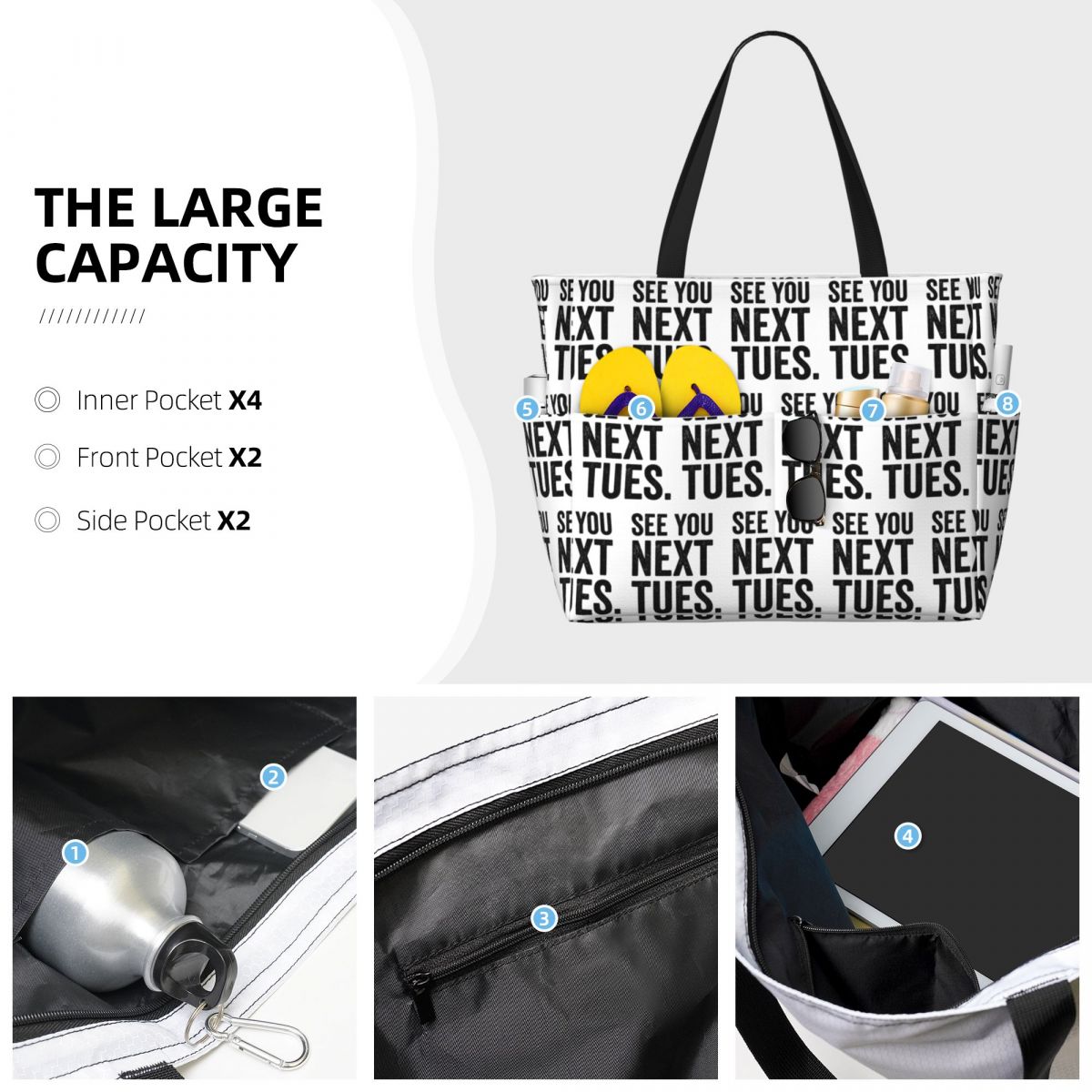 See You Next Tuesday Swearing  - огляд і ціна Women Bags Next
