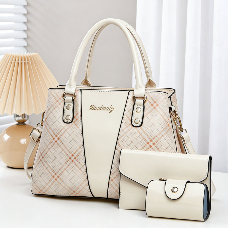 3-piece Women's Bag Set with P - огляд і ціна Women Bags Leather