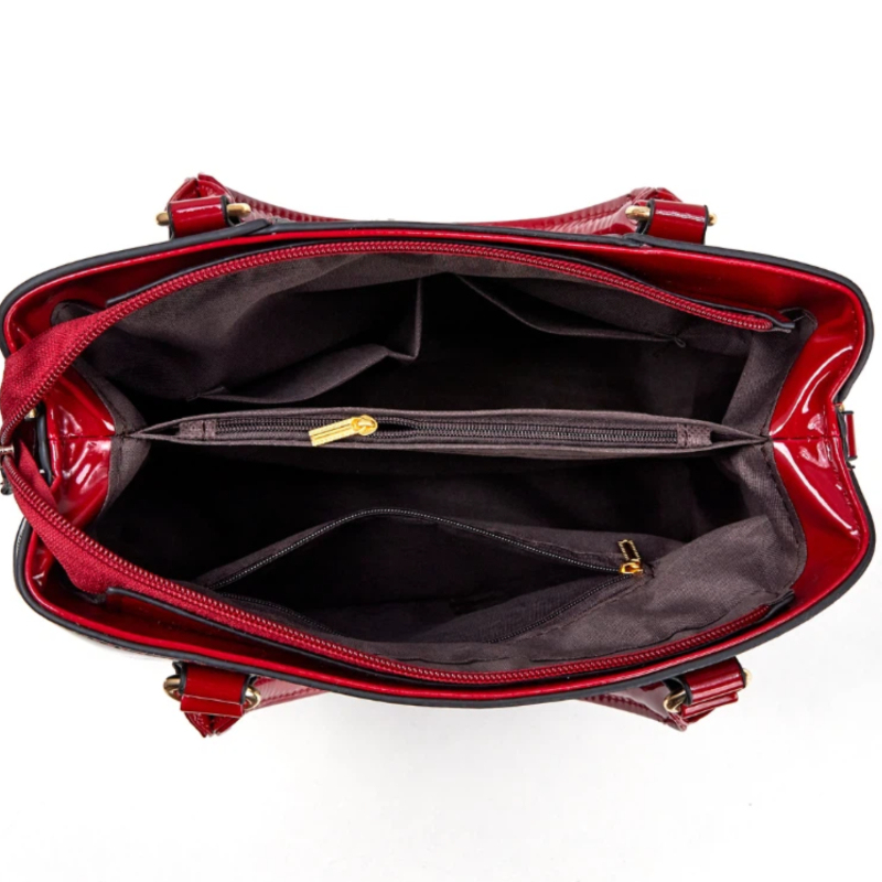 3-piece Women's Bag Set with P - огляд і ціна Women Bags Leather