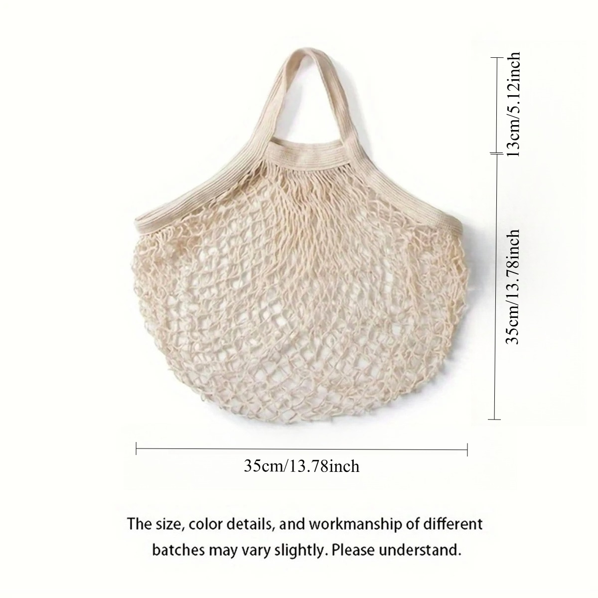 Reusable Cotton Fishnet Bag Sh - огляд і ціна Crochet Market Bag