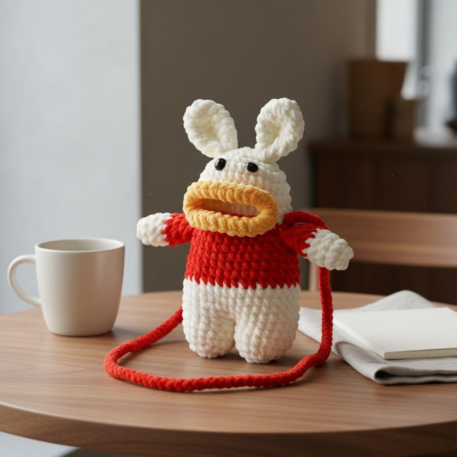 Crochet Frog Phone Bag Crochet - огляд і ціна Women Bags Accessories