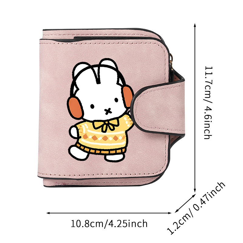 Miffy Women Short Wallet Korea - огляд і ціна Women Bags Zip