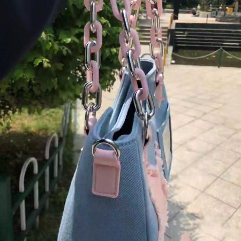 Denim Women Underarm Shopper T - огляд і ціна Women'S Tote Bags Designer