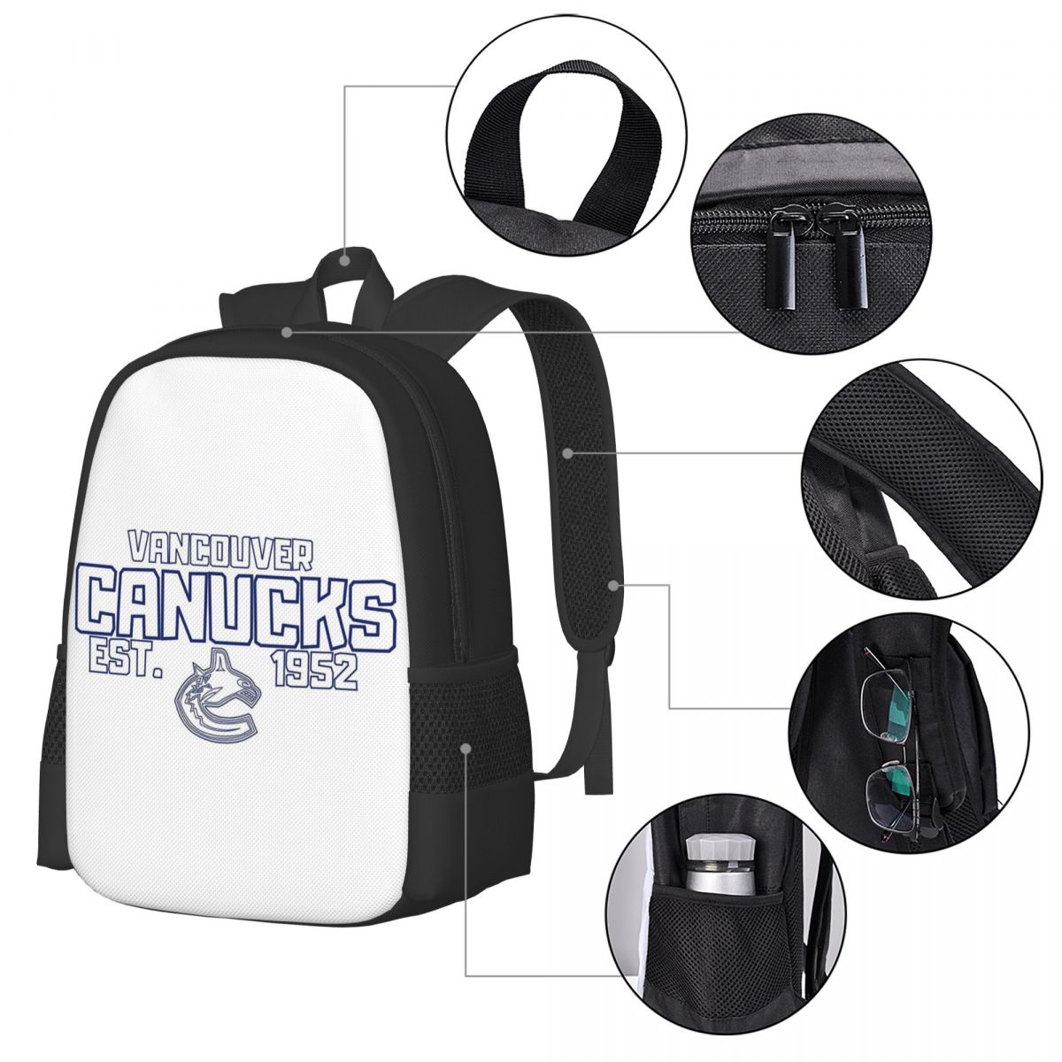 Vancouver Canucks Hockey Canad - огляд і ціна Women Bags Canada Sale